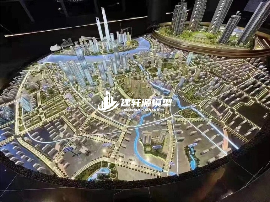 涧西规划模型制作