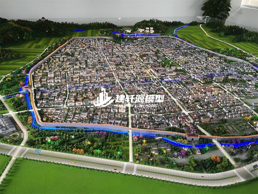 涧西城市规划模型