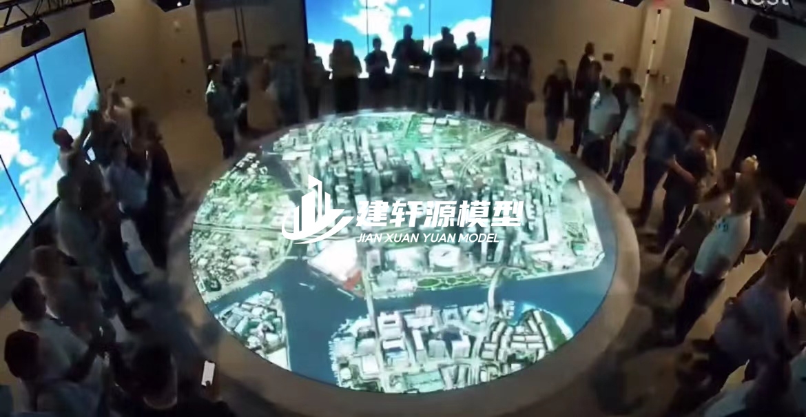 涧西投影沙盘模型定制