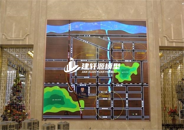 涧西区域壁挂模型