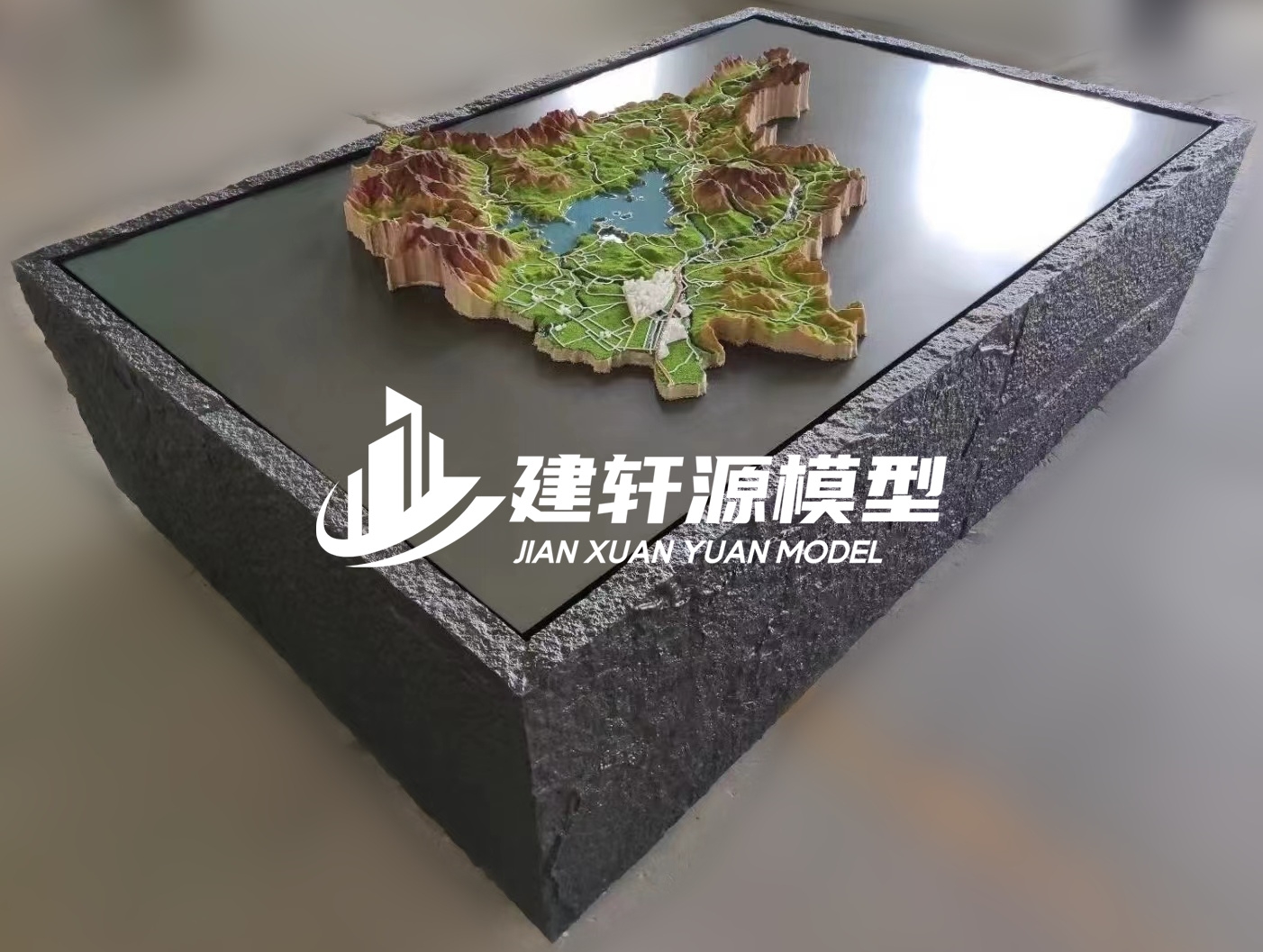 涧西地貌模型制作