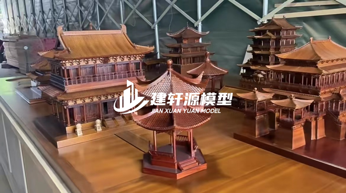 涧西古建模型制作