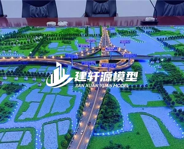 涧西高速公路沙盘定制